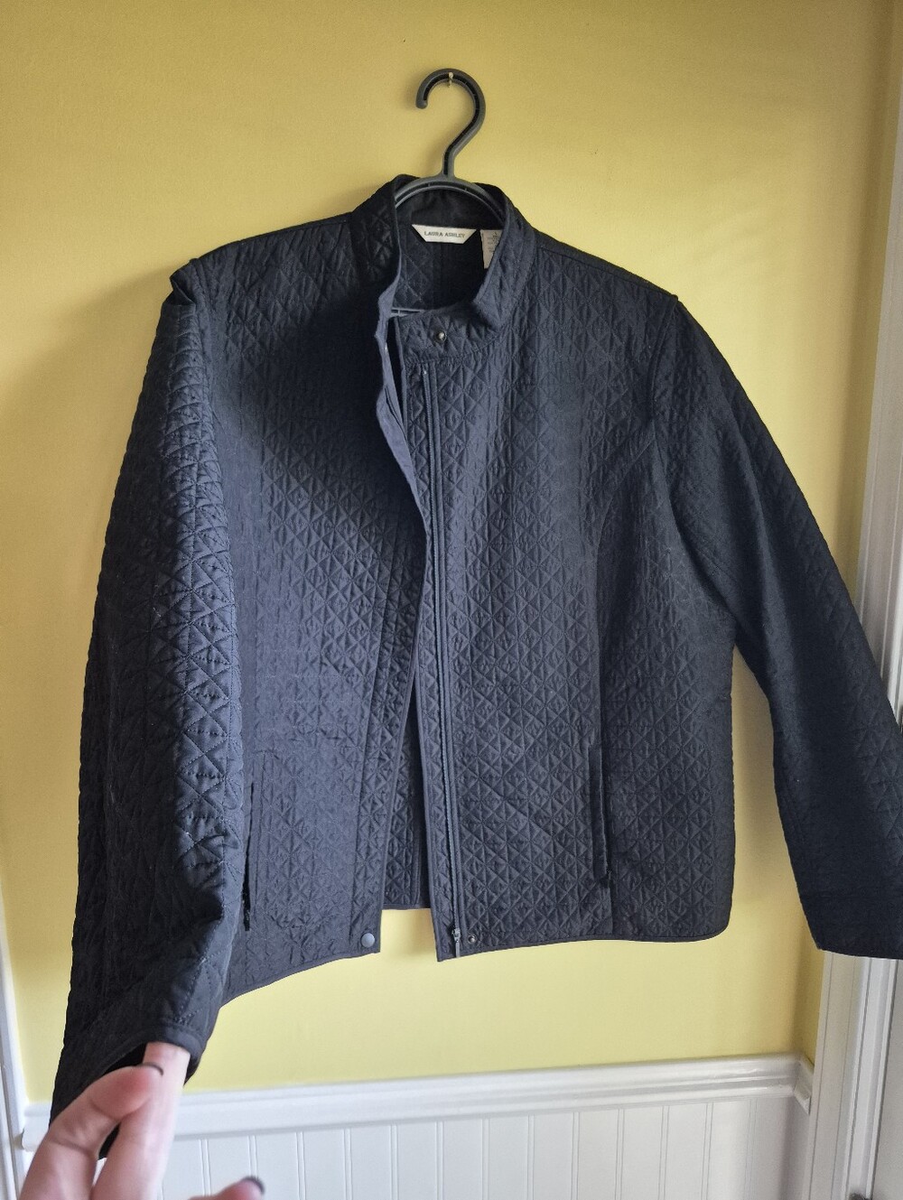 Laura Ashley Light Spring /Fall Quilted Jacket